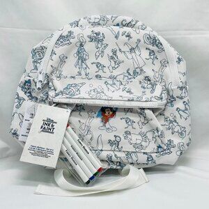 Disney Parks - Ink & Paint Colorable Backpack with Markers - Youth Size